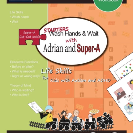 STARTERS Wash Hands & Wait with Adrian and Super-A: Life Skills for Kids with Autism and ADHD