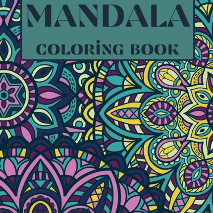 Mandala Coloring Book Medium Level