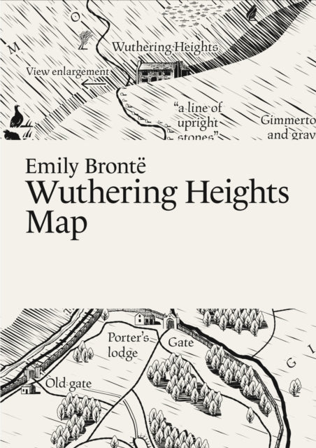 Emily Brontë Wuthering Heights Map