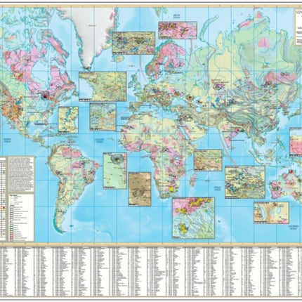 World Distribution of Uranium Deposits