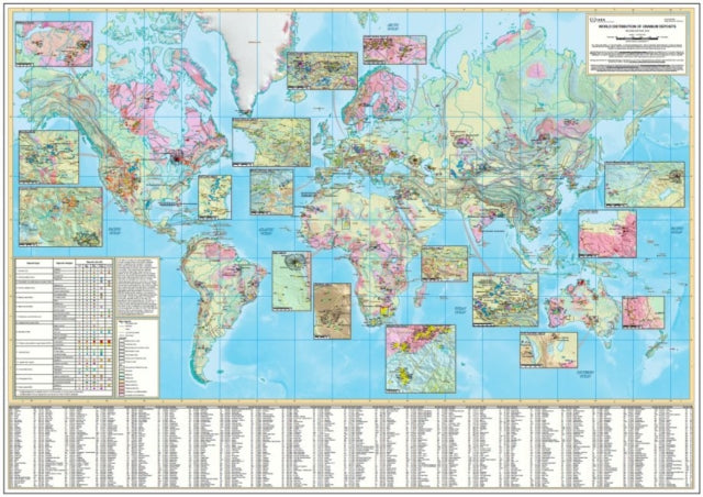 World Distribution of Uranium Deposits