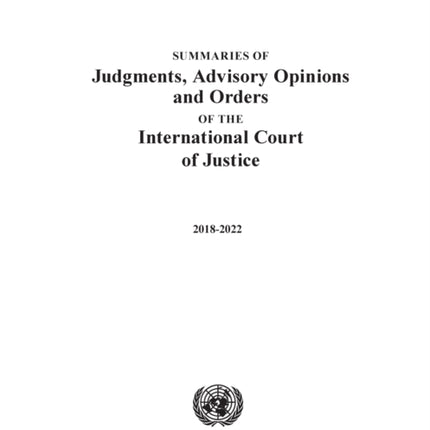 Summaries of judgments, advisory opinions and