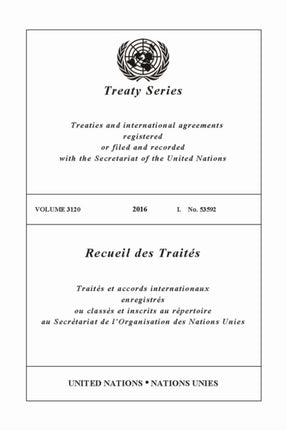 Treaty Series 3120 EnglishFrench Edition