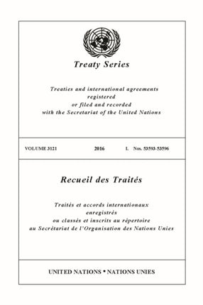 Treaty Series 3121 EnglishFrench Edition