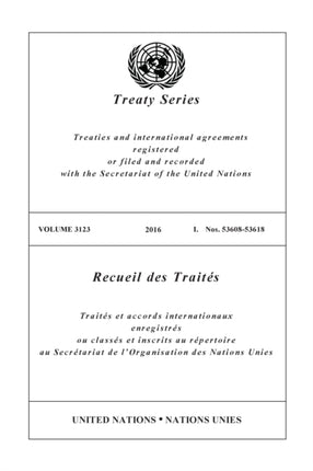 Treaty Series 3123 EnglishFrench Edition