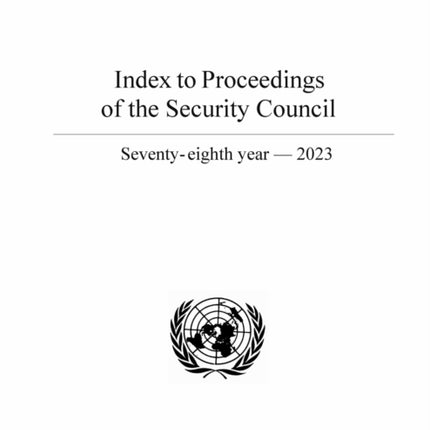 Index to Proceedings of the Security Council
