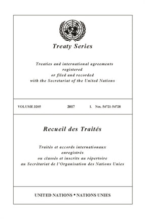 Treaty Series 3205 EnglishFrench Edition