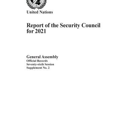 Report of the Security Council for 2021