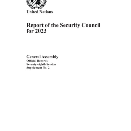 Report of the Security Council for 2023