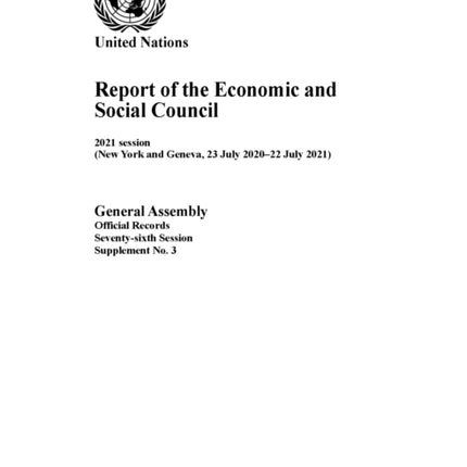 Report of the Economic and Social Council on its