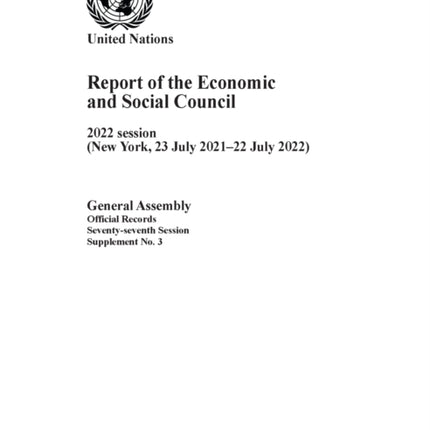 Report of the Economic and Social Council on its