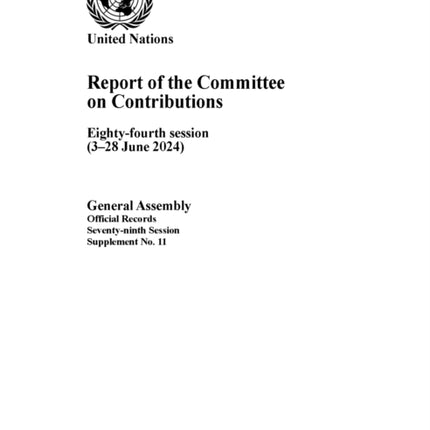 Report of the Committee on Contributions