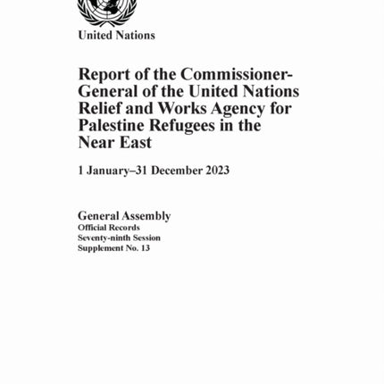 Report of the CommissionerGeneral of the United