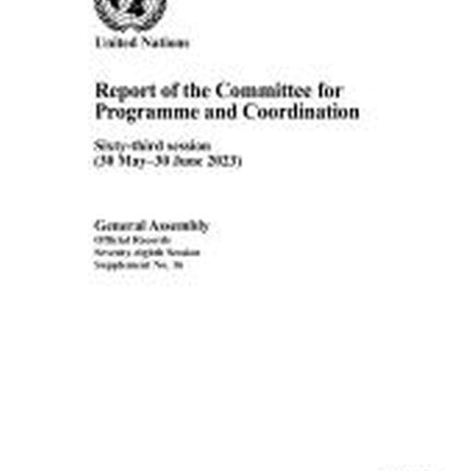 Report of the Committee for Programme and