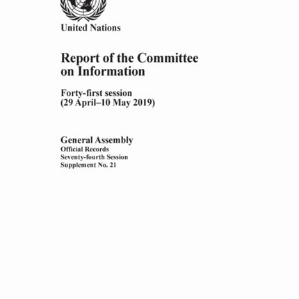 Report of the Committee on Information