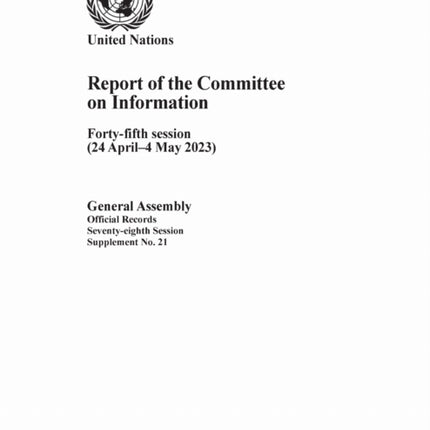 Report of the Committee on Information
