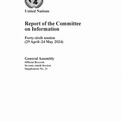 Report of the Committee on Information