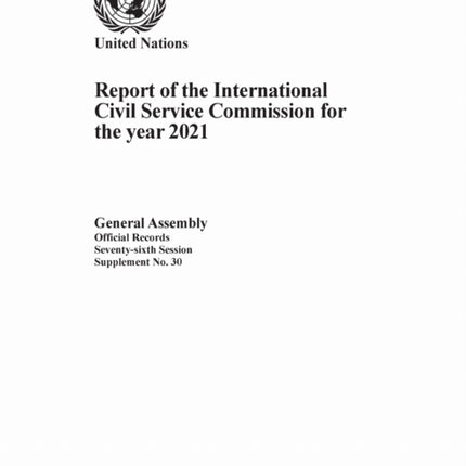 Report of the International Civil Service
