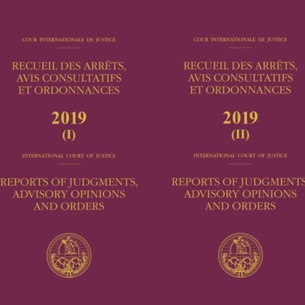 Reports of judgments, advisory opinions and