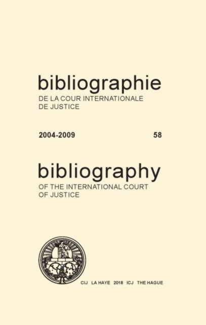 Bibliography of the International Court of