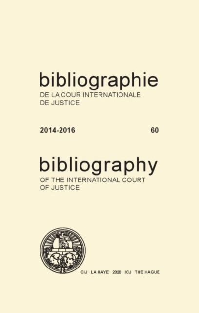 Bibliography of the International Court of