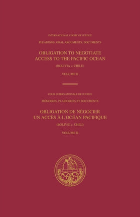 I.C.J. Pleadings Obligation to Negotiate Access
