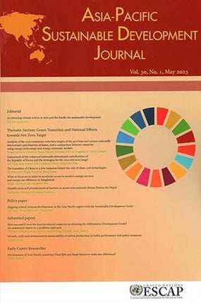 AsiaPacific Sustainable Development Journal 2023