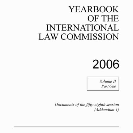 Yearbook of the International Law Commission 2006