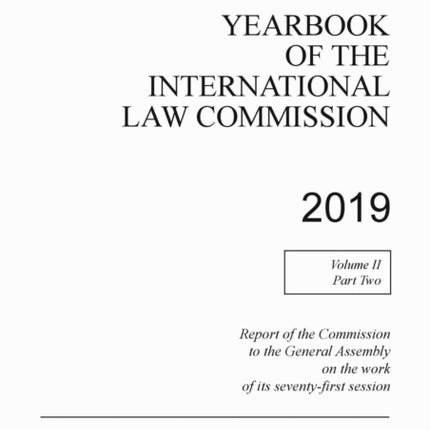 Yearbook of the International Law Commission 2019