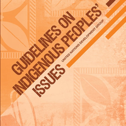 Guidelines on indigenous peoples' issues