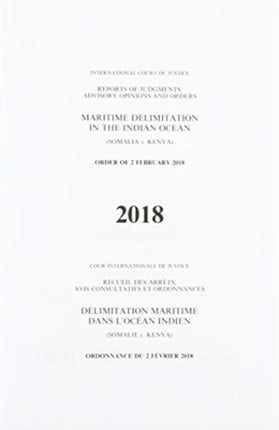 Maritime delimination in the Indian Ocean: