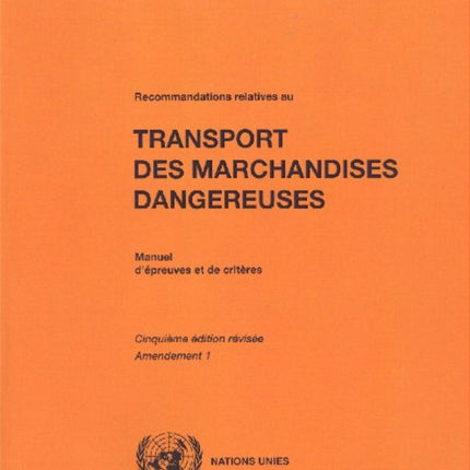 Recommandations Relatives Au Transport Des