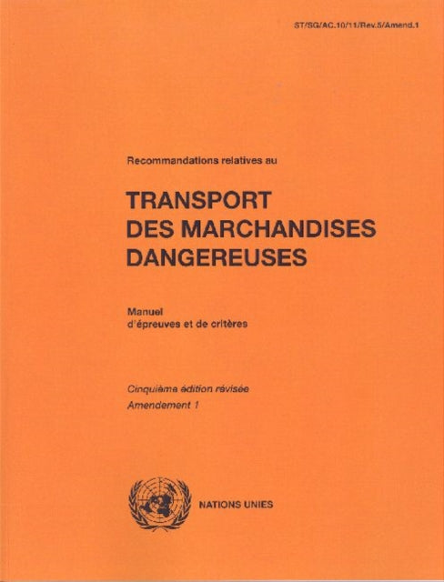 Recommandations Relatives Au Transport Des