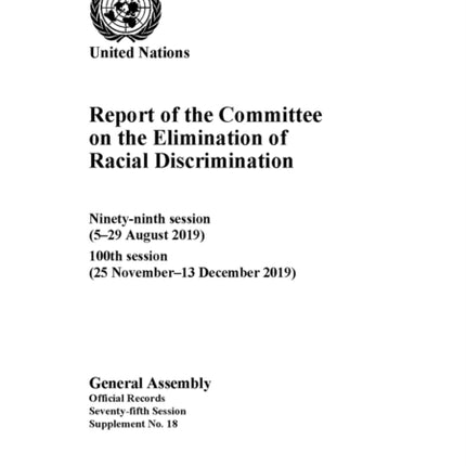 Report of the Committee on the Elimination of