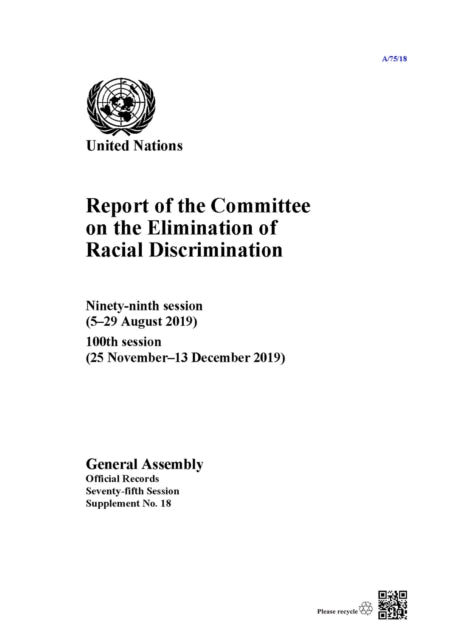 Report of the Committee on the Elimination of