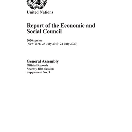 Report of the Economic and Social Council on its