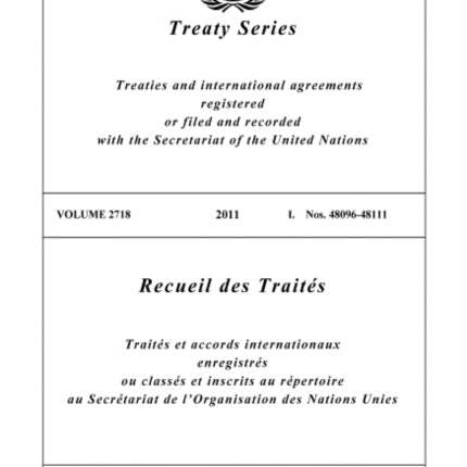 Treaty Series 2718