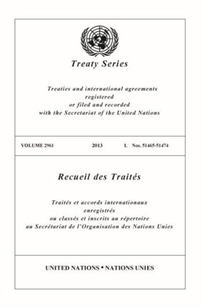 Treaty Series 2961 (English/French Edition)