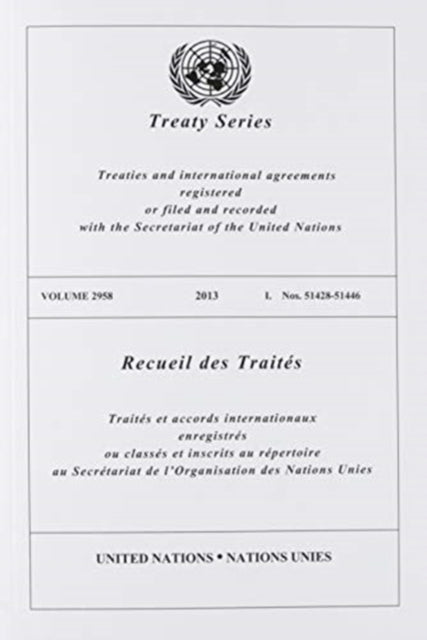 Treaty Series 2958 (English/French Edition)