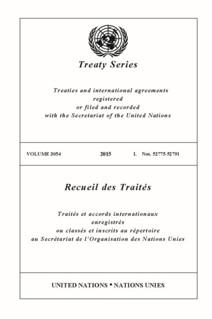Treaty Series 3054 (English/French Edition)