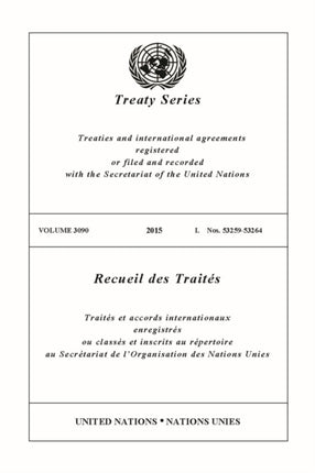 Treaty Series 3090 (English/French Edition)