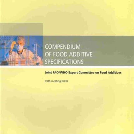 Compendium of food additive specifications Joint