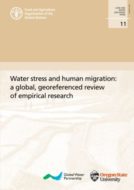 Water stress and human migration: a global, georeferenced review of empirical research