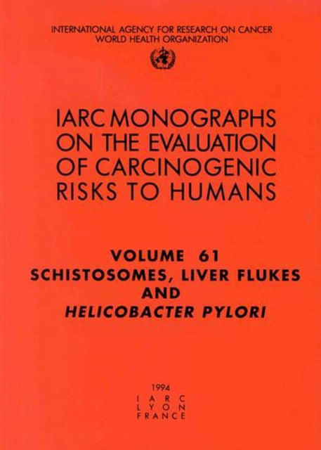 Schistosomes, liver flukes and Heliobacter pylori