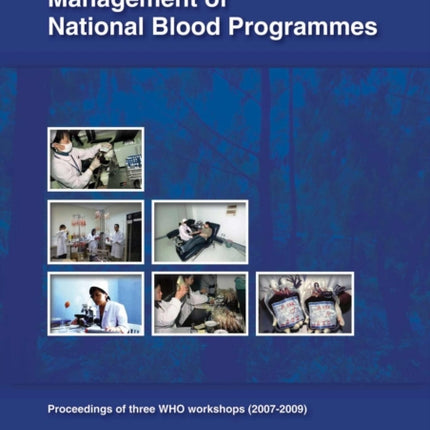 Management of National Blood Programmes