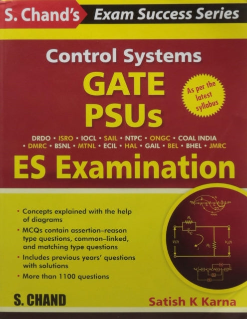 Control Systems: For GATE PSUS ES Examination