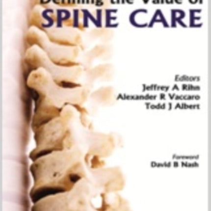 Defining the Value of Spine Care