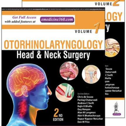 Otorhinolaryngology- Head & Neck Surgery: Two Volume Set