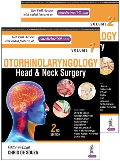 Otorhinolaryngology- Head & Neck Surgery: Two Volume Set