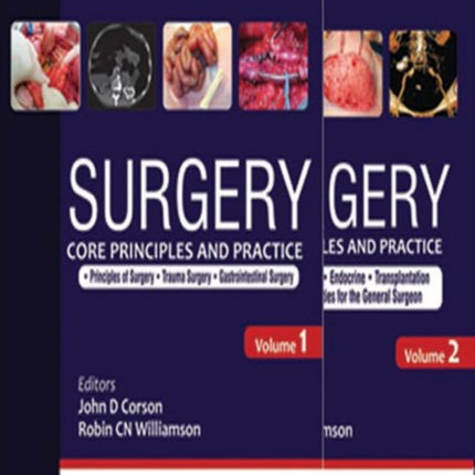 Surgery: Core Principles and Practice: Two Volume Set